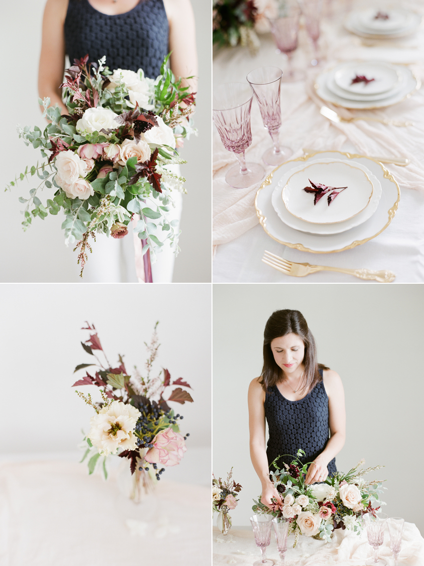 rhiannon bosse private workshop - wedding floral